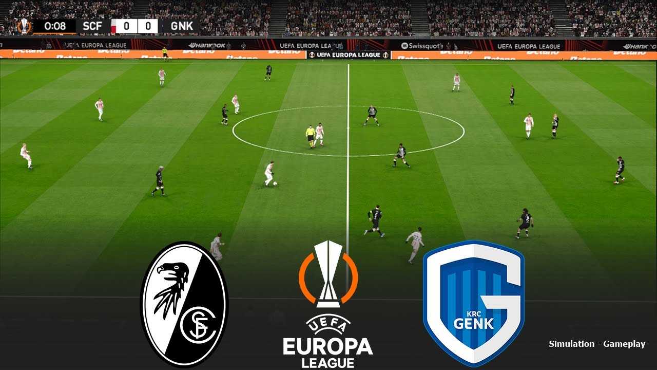 FREIBURG vs GENK Live | UEFA Europa League 2026 | 19 March 2026 | Simulation PES 2021 Gameplay