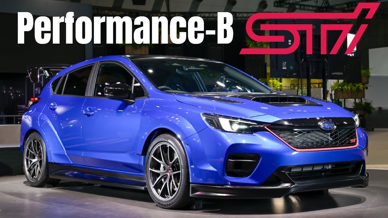 Концепт Subaru Performance-B STI: возвращение ручного турбонаддува, о котором мы просили
