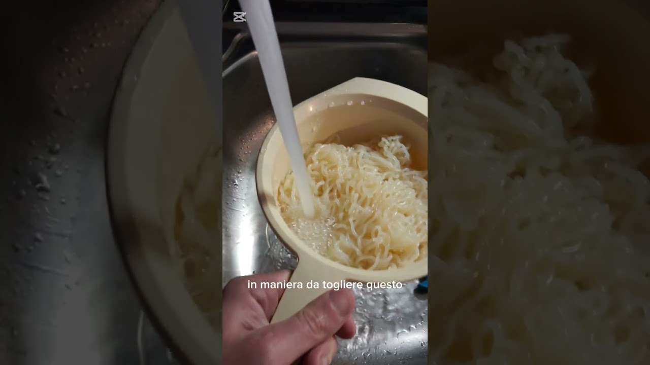 Spaghettata di shirataki  quasi 0 calorie