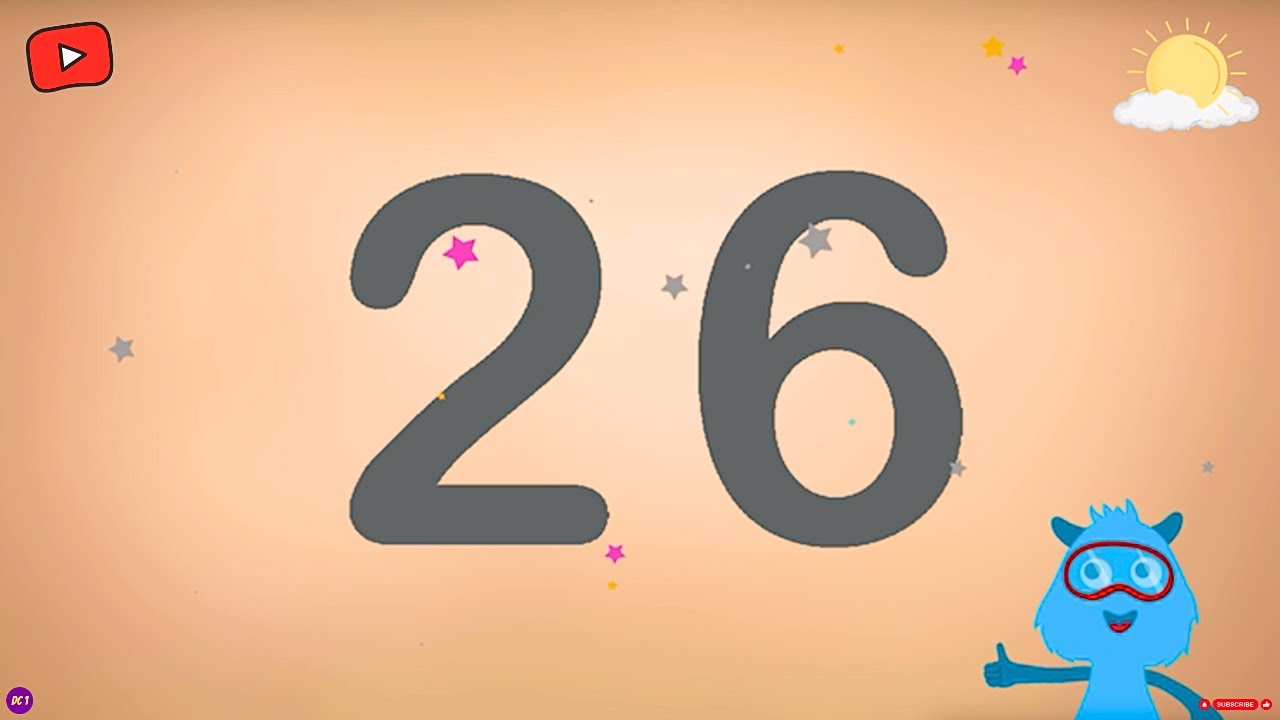 Meet Number 26 | Explore the World of Numbers | Tracing & Phonics