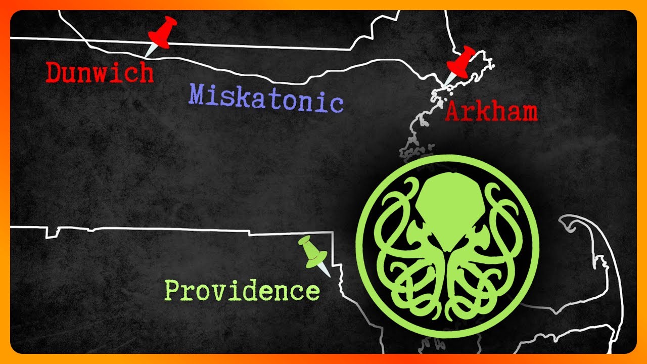 La MAPPA Dettagliata dei Racconti di LOVECRAFT