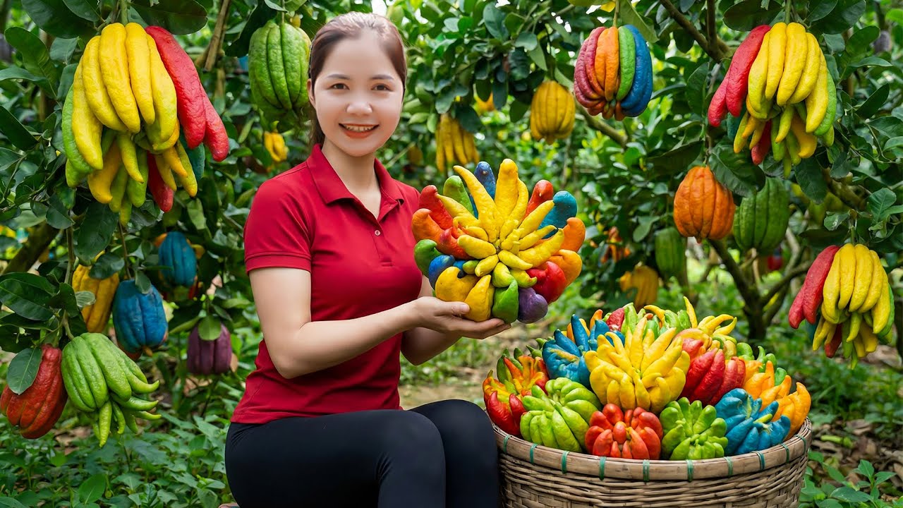 Harvesting 1000+ Buddha&rsquo;s Hand 
