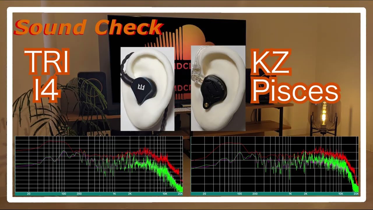 TRI I4 vs KZ Pisces [ChineseIEMs Sound Comparison 中華イヤホン音比較]