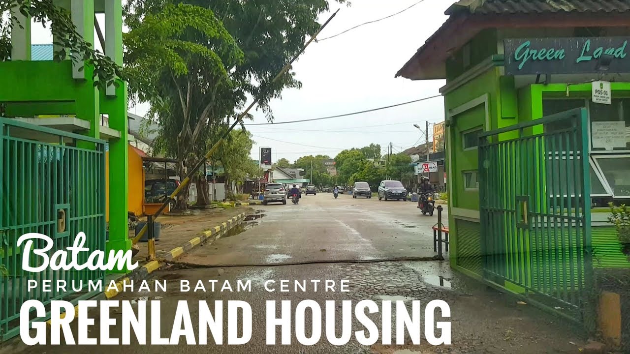 Keliling Perumahan GREENLAND HOUSING Di Batam Centre | Rumah dan Jalan Batam