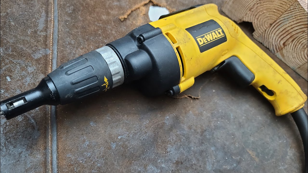 DeWalt DW257 All-Purpose High Torque Deck Screw Setter Review