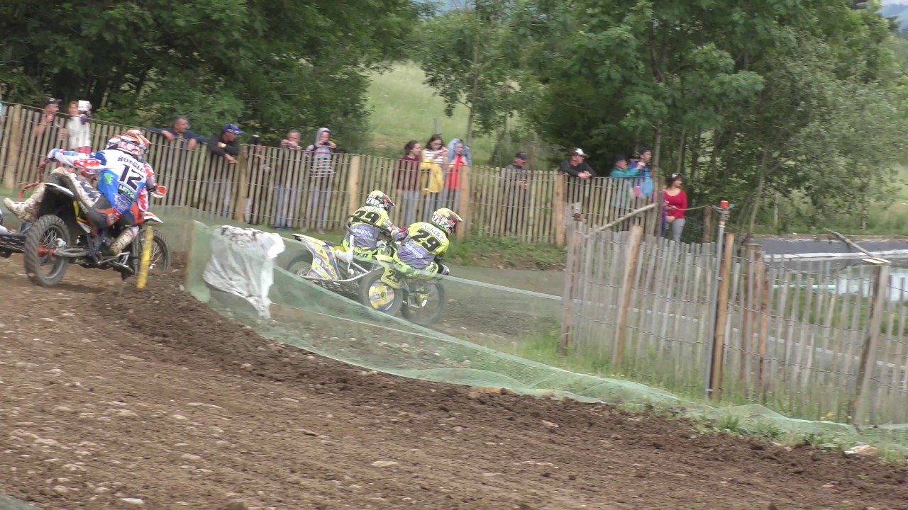 Sidecarcross GP Chaumont 2017: Davy Sanders & Eduard Soenens