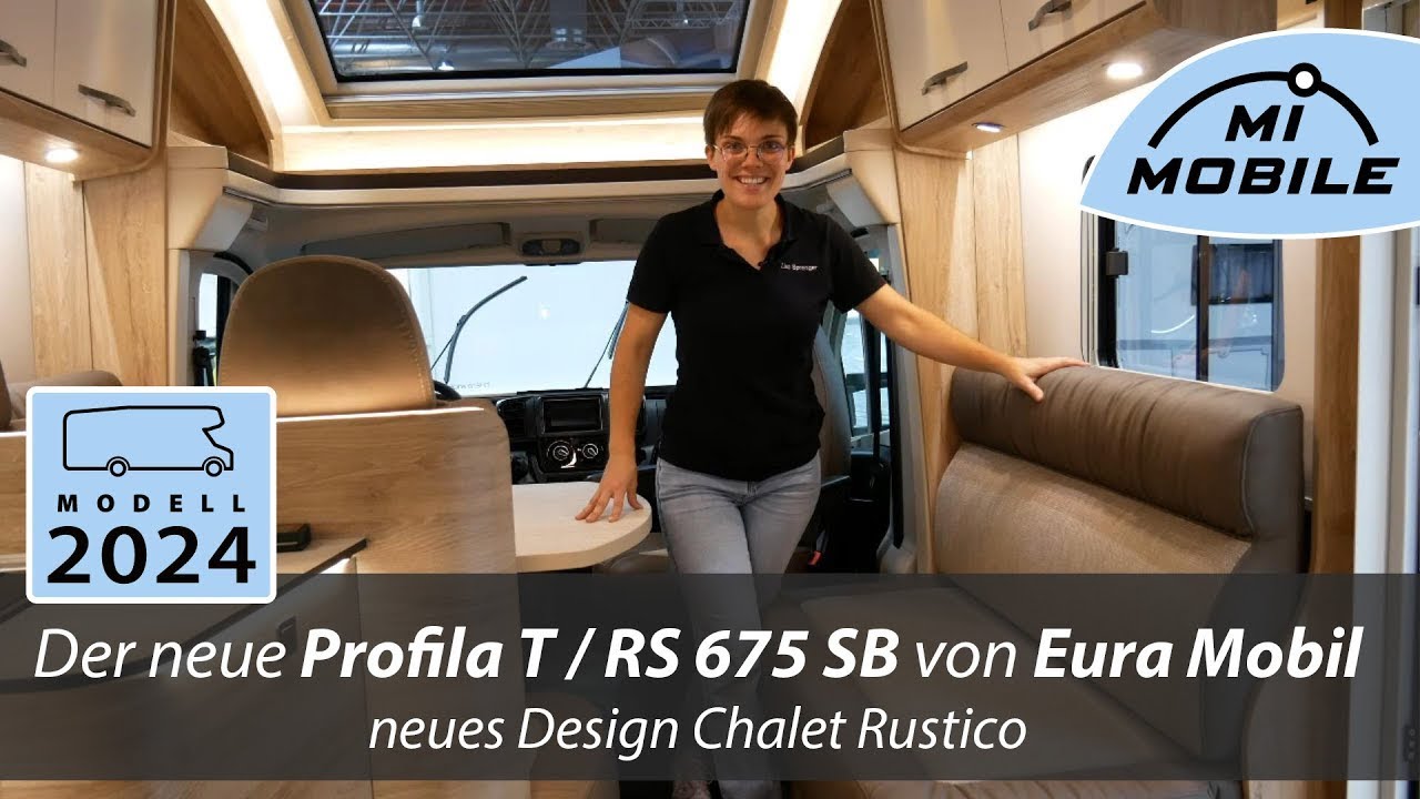 Der Neue Profila T / RS 675 SB von Eura Mobil - Neues Interieur - Neues Lichtkonzept