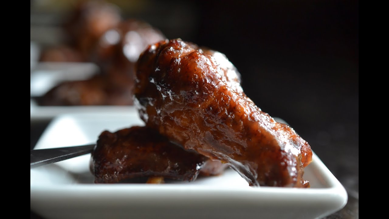 Tamarind glazed wings