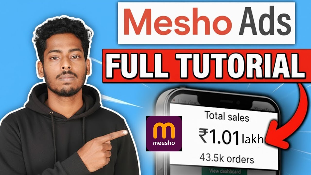 Lesson 3 :  How to Run Meesho Ads | Full Beginner to Advanced Tutorial