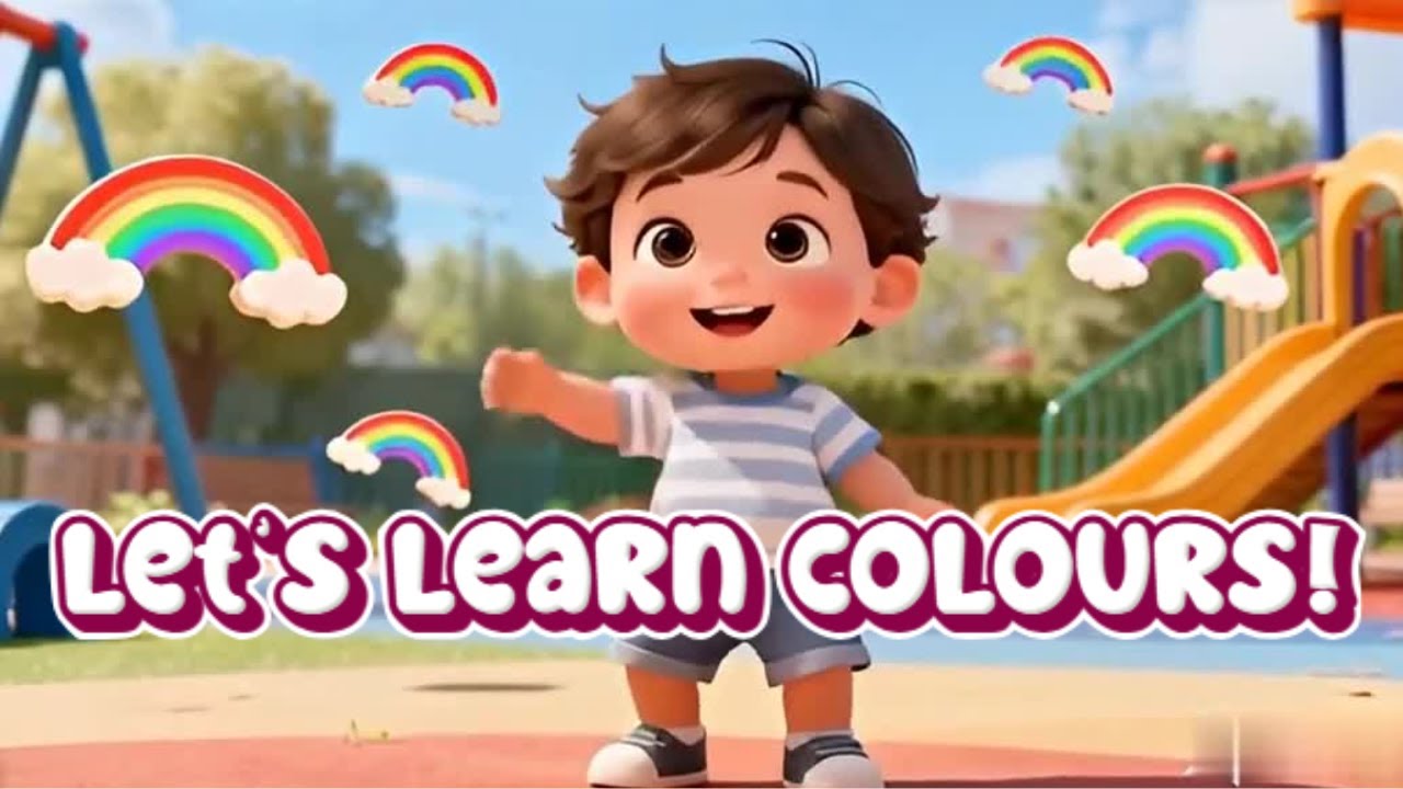 🎨 Let&rsquo;s learn colours with fun rhymes | Fun Learning with Colours! @ZoomywonderLand #learncolors