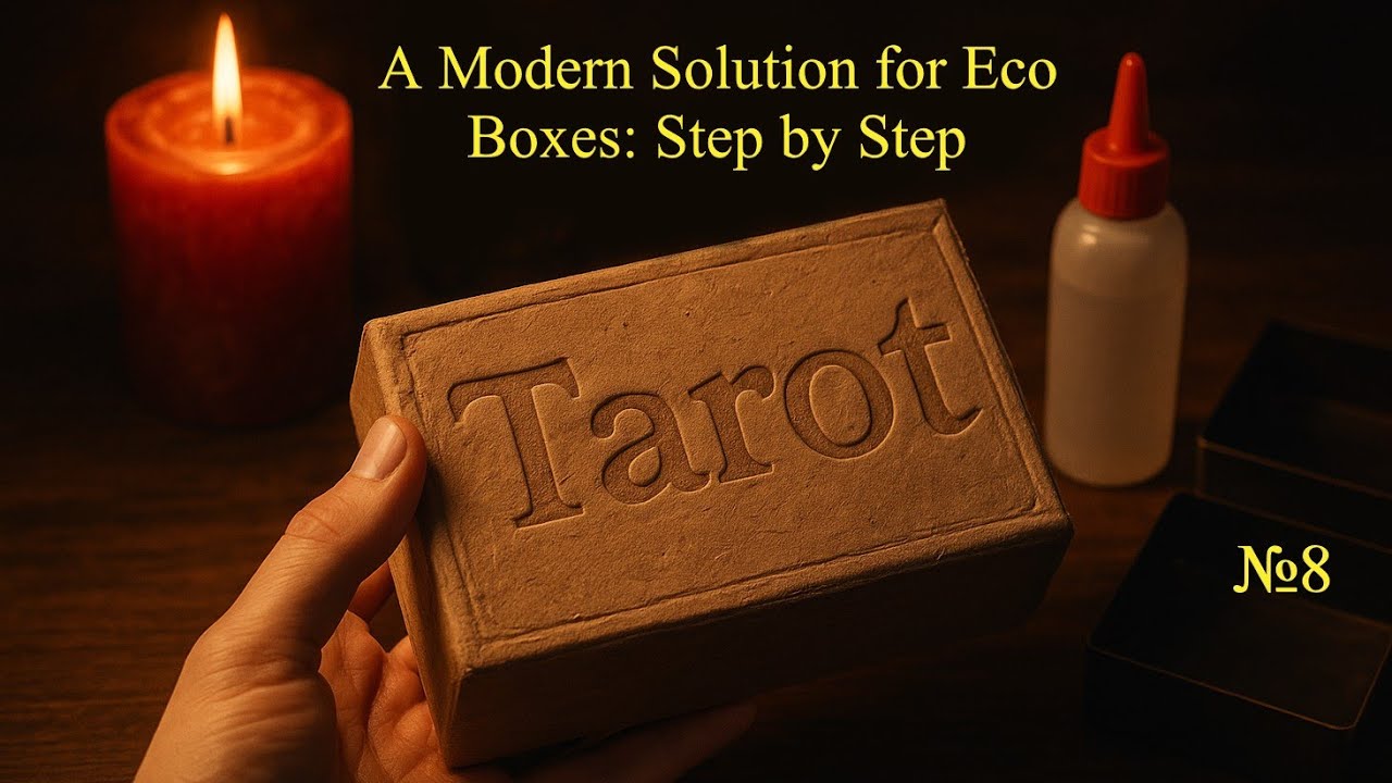 DIY Box with Embossing | Made Entirely from Recycled Materials