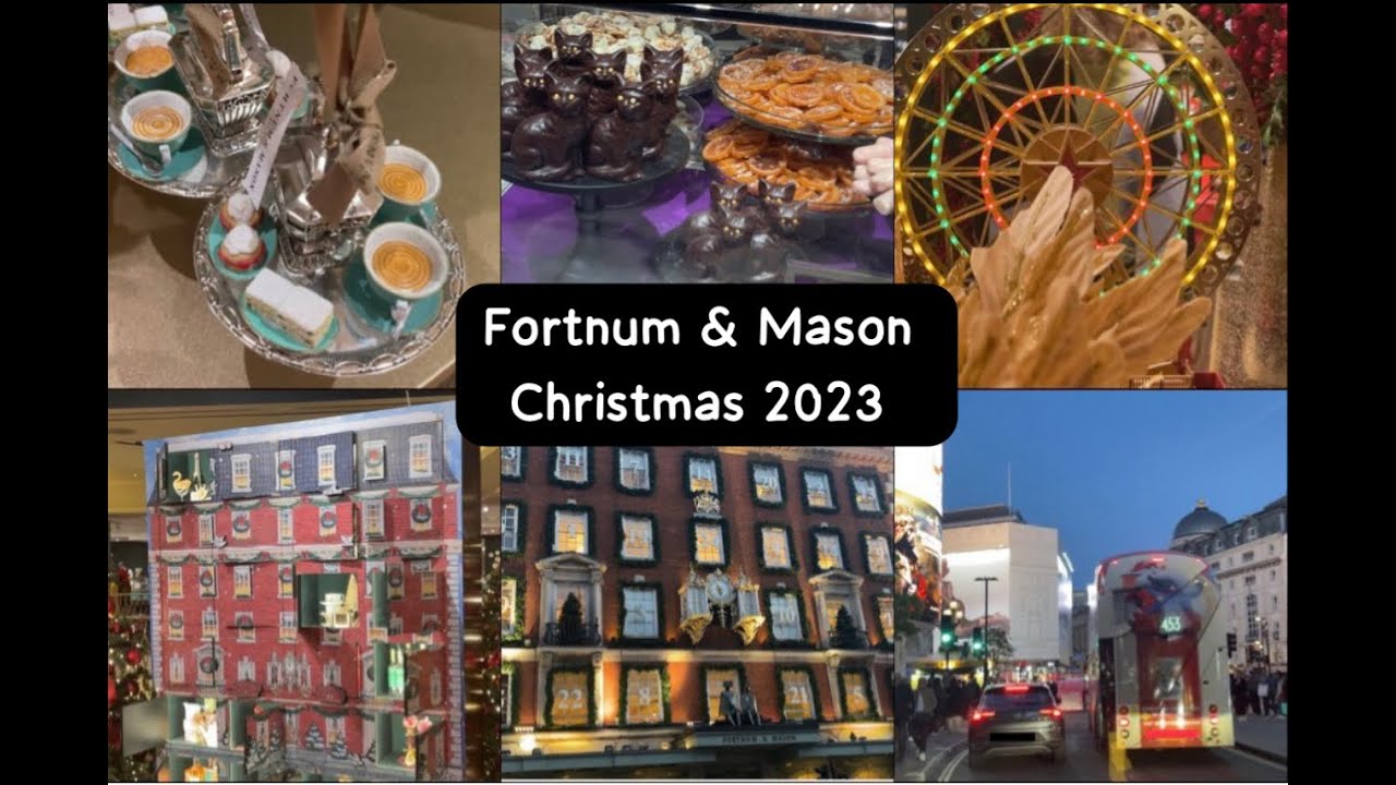 Fortnum & Mason Food, Decorations and Homeware Tour Christmas 2023