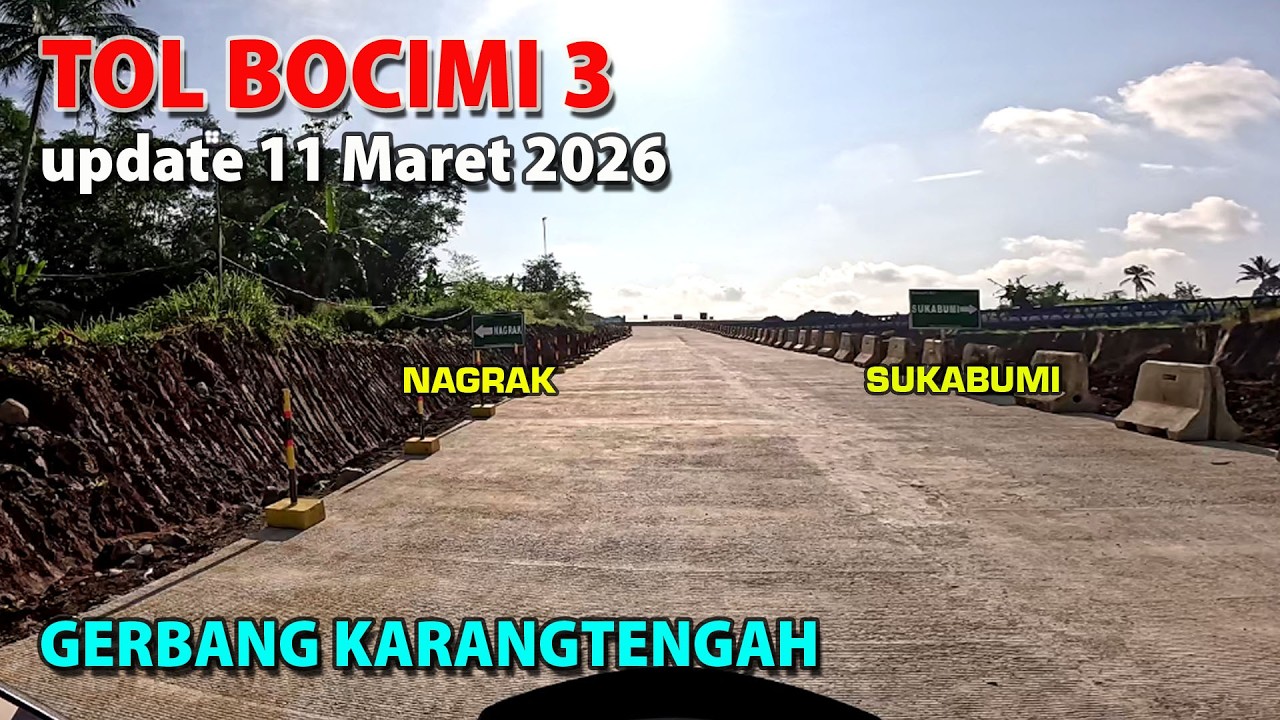 KABAR GEMBIRA, TOL BOCIMI 3 BISA DIAKSES SELAMA MUSIM MUDIK 2026