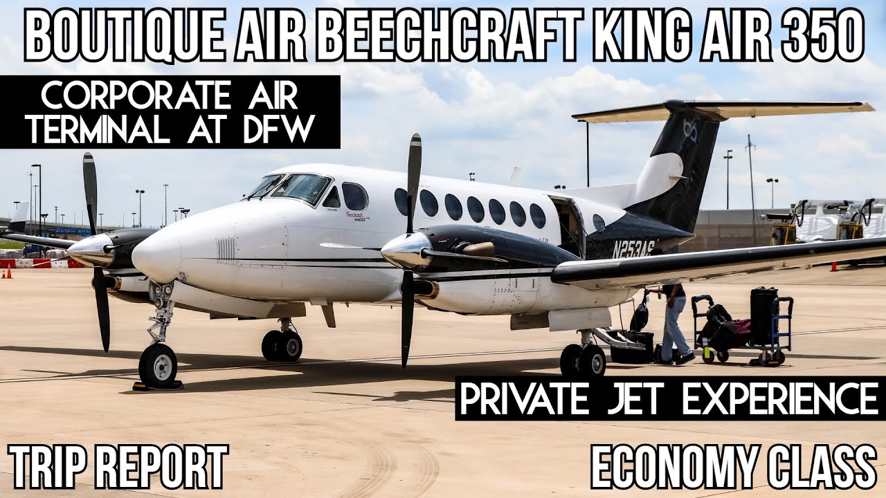 [TRIP REPORT] Boutique Air Beechcraft King Air 350 | Dallas (DFW) - Victoria, TX (VCT)