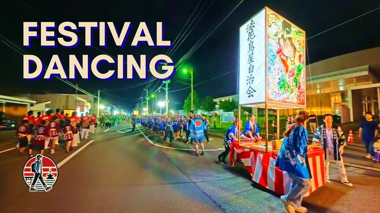 Traditional Street Dancing in Toyosaka – Kuzutsuka Festival 2025