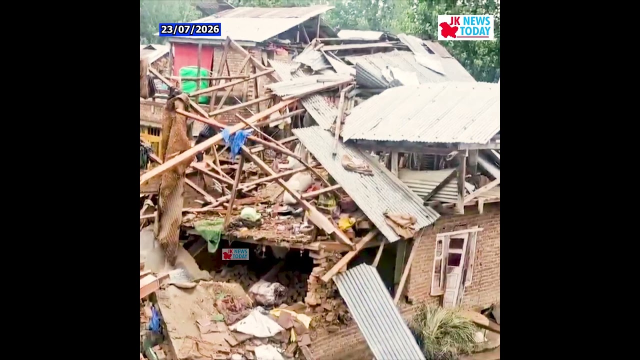Anantnag terr@r attack, Police demolish houses of terr@rists | JK News Today