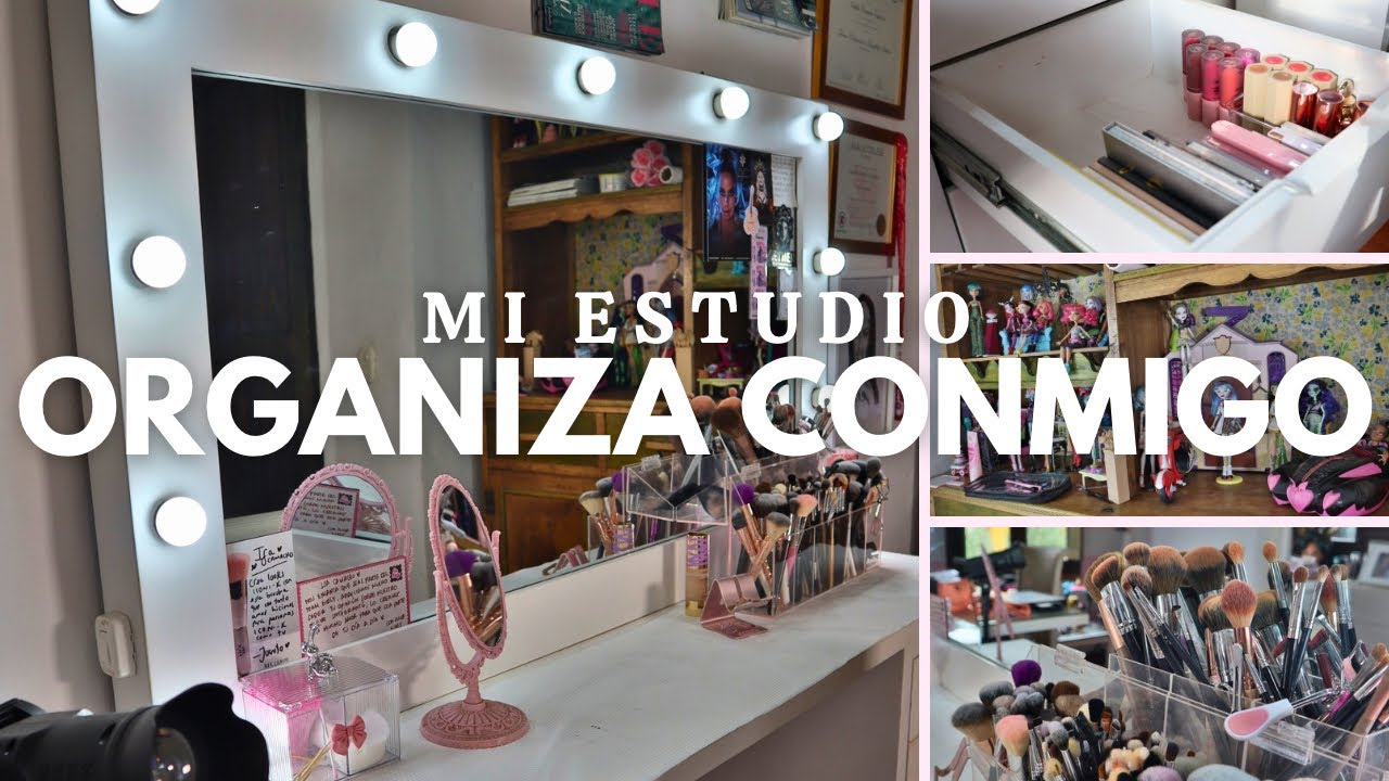 ORGANIZA CONMIGO MI MAQUILLAJE 💄 | Tocador, organizadores y productos nuevos - Makeup Isa