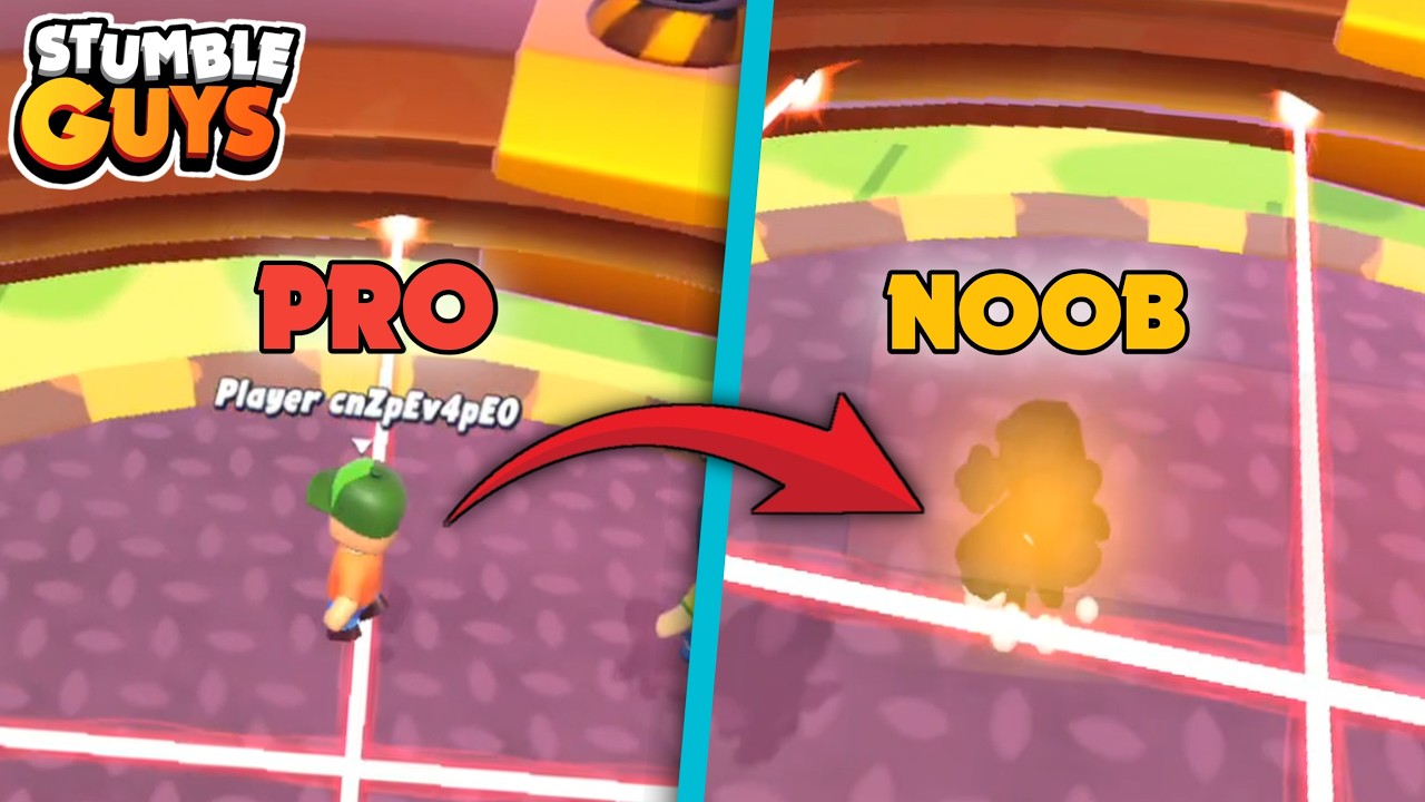 WHEN A PRO PLAYER BECOMES A NOOB IN STUMBLE GUYS