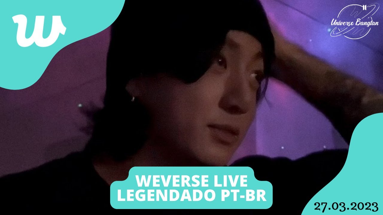 [LEGENDADO PT-BR] Weverse Live Jungkook - 