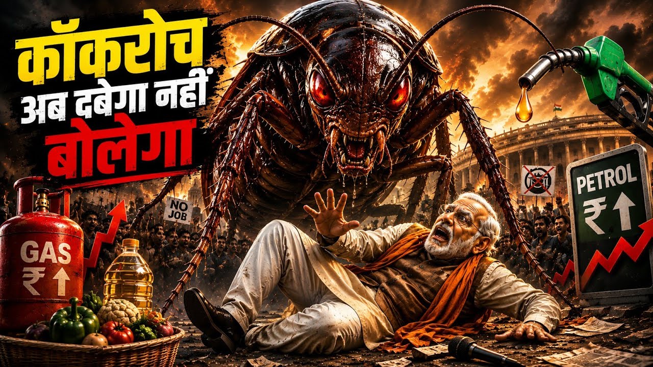 Cockroach Janata Party Returns! | NEET Paper Leak, Unemployment & Inflation Protest Song
