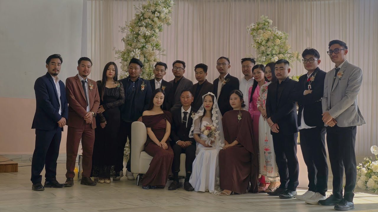 Wedding Ceremony Of Nzanmongi and Janbemo👰‍♀️🤵 ||Bhandari Town Baptist Church ||Wokha Nagaland 