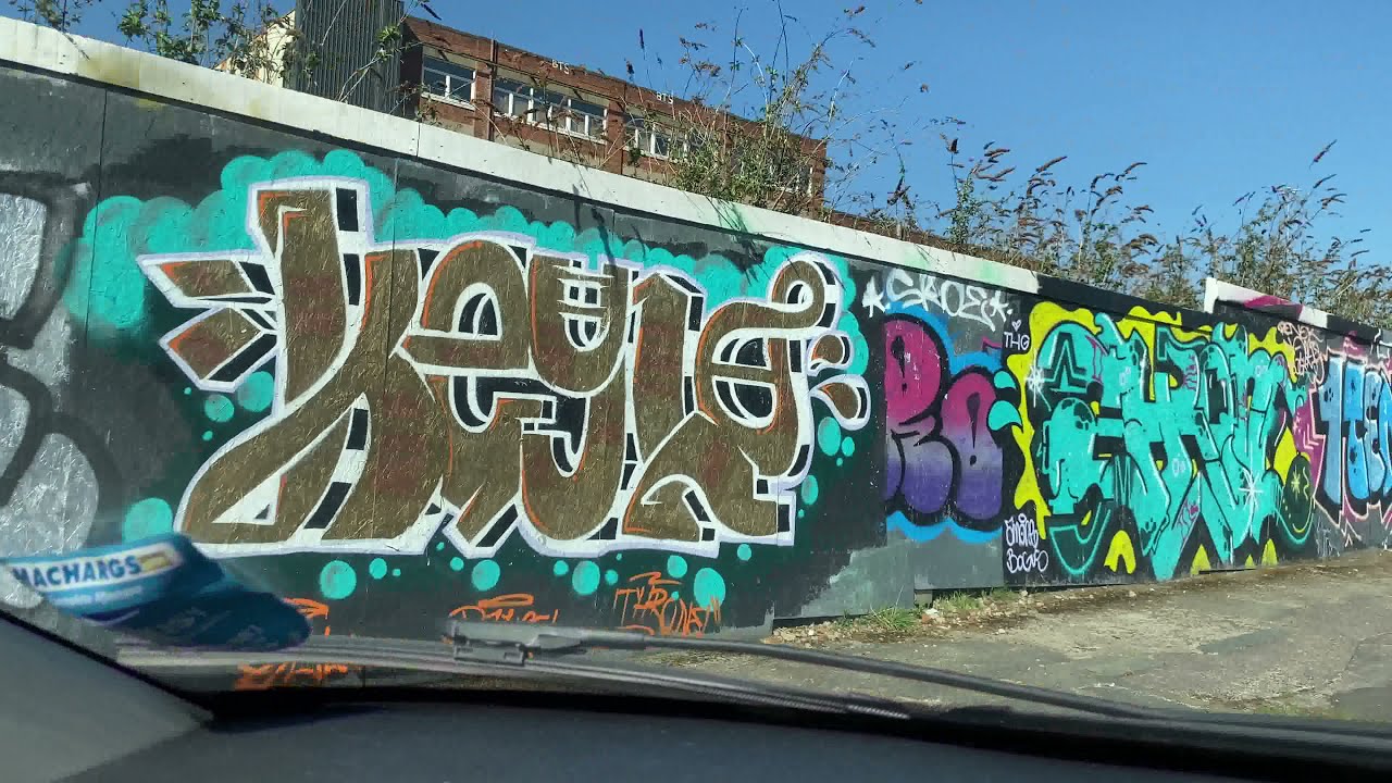 Driving in Glasgow - Anderston and Lancefield Quays - April 2021