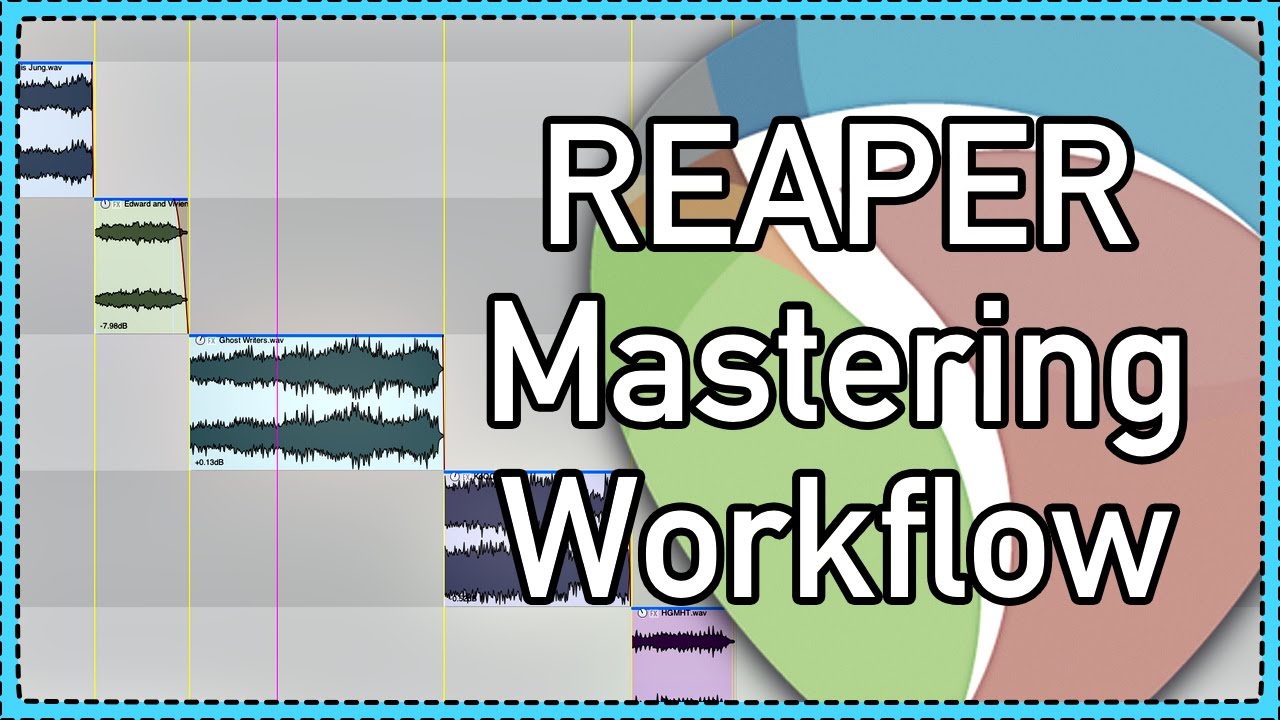 REAPER Album Mastering Workflow - 2016 update - how to master an album in reaper