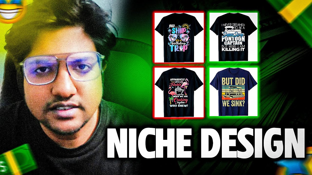 Niche Design Part 2: PONTOON | Best T-Shirt Designs