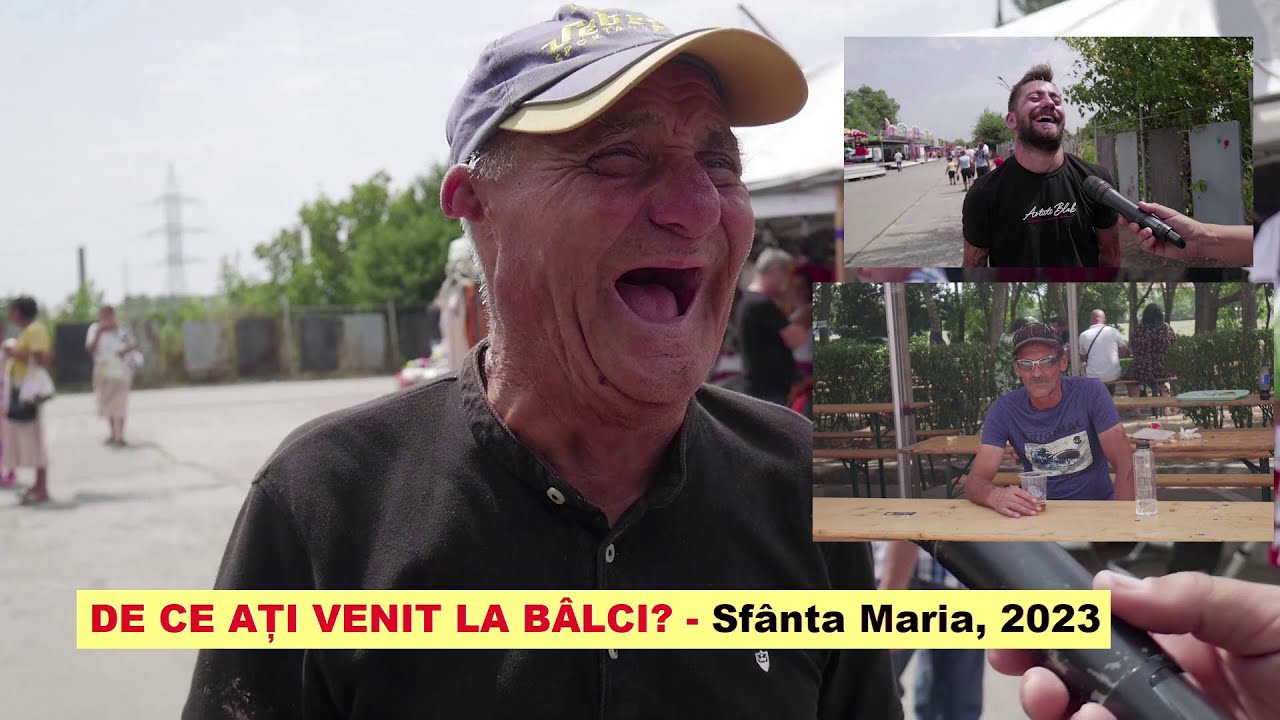 Ce-au făcut românii la BÂLCI, de Sfânta Maria?!😂 (2023) - FEMEI, Alain Delon de Giurgiu și BĂUTURĂ!🍺