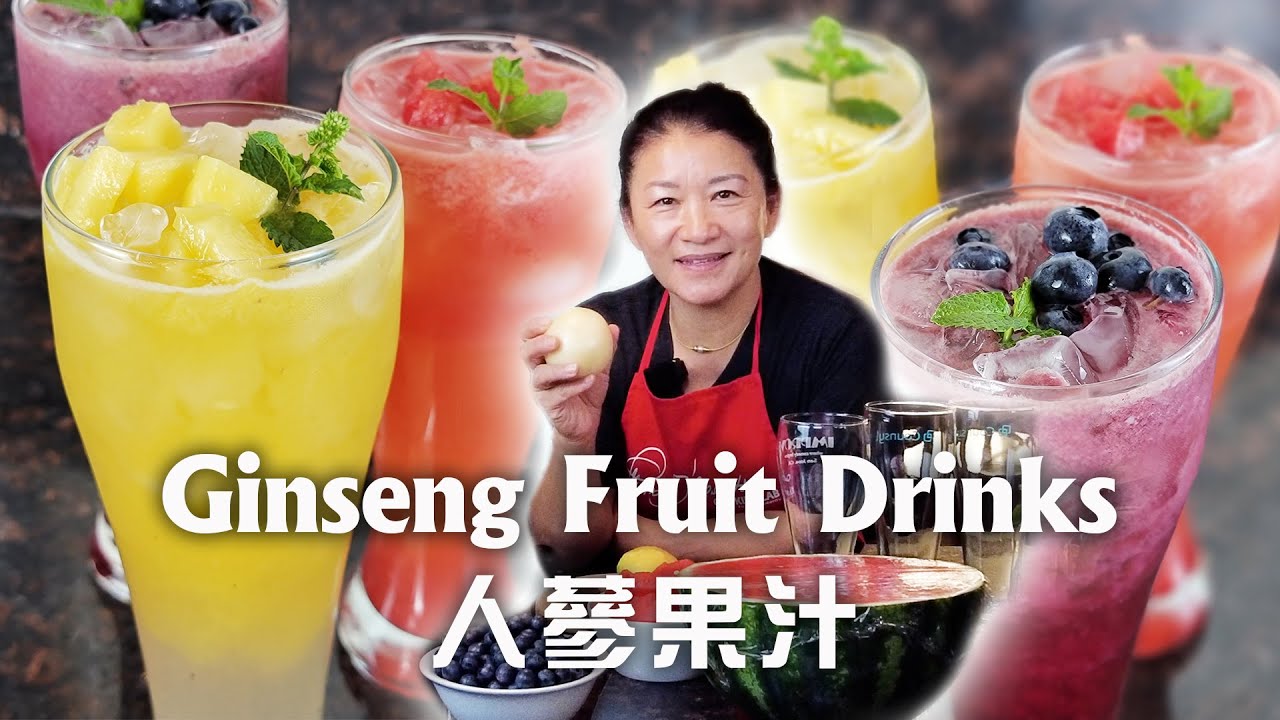 The Easy Guide on Making Healthy and Tasty Ginseng Fruit Juice with No Added Sugar