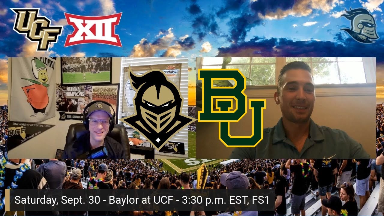 UCF vs. Baylor Football Preview with Grayson Grundhoefer of SicEm365 ⚔️🐻🏈