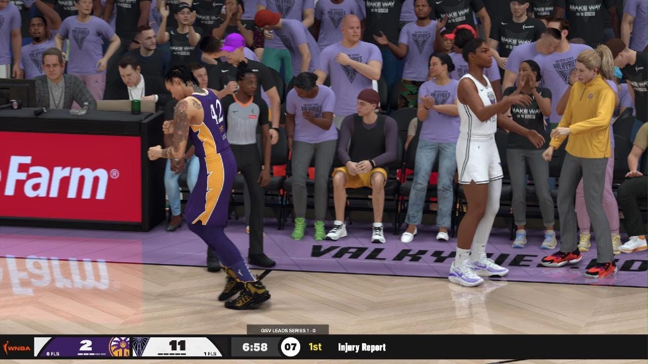 Happy Valentine's Day! NBA 2K26 WNBA Golden State Valkyries Rebuild vs Sparks