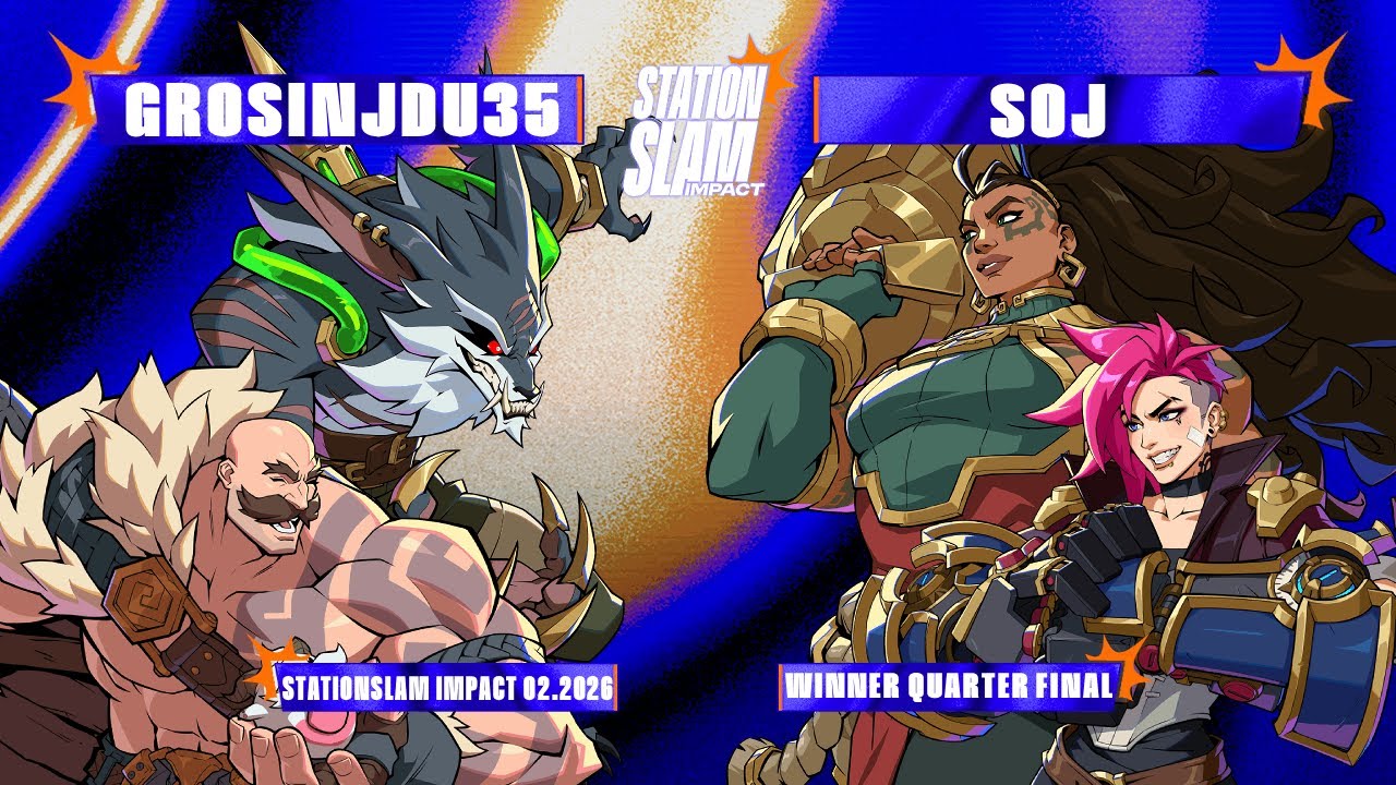 STATIONSLAM IMPACT 02.2026 - POOLS - GroSinjDu35 Vs. SOJ - Winner Quarter - 2XKO