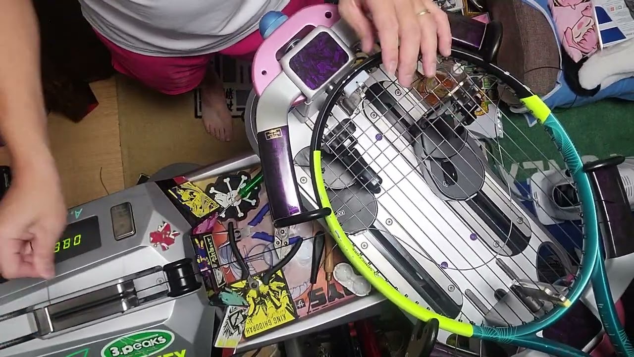 Dunlop SX300 Yonex PolyTour Pro 1.25 50 pounds Yonex Precision 8.0