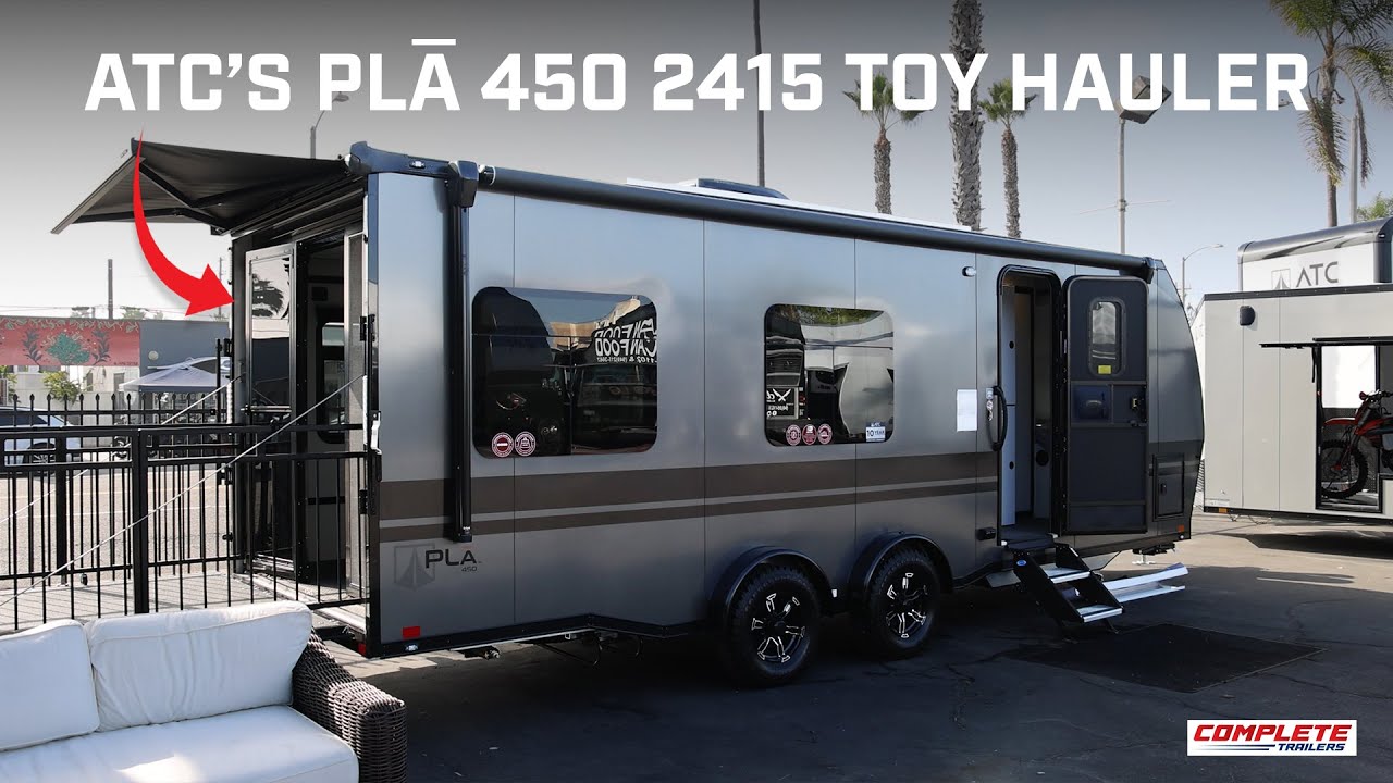 Представлен ATC PLA 450 2415 – комбо из туристического прицепа и игрушечного тягача нового поколе...