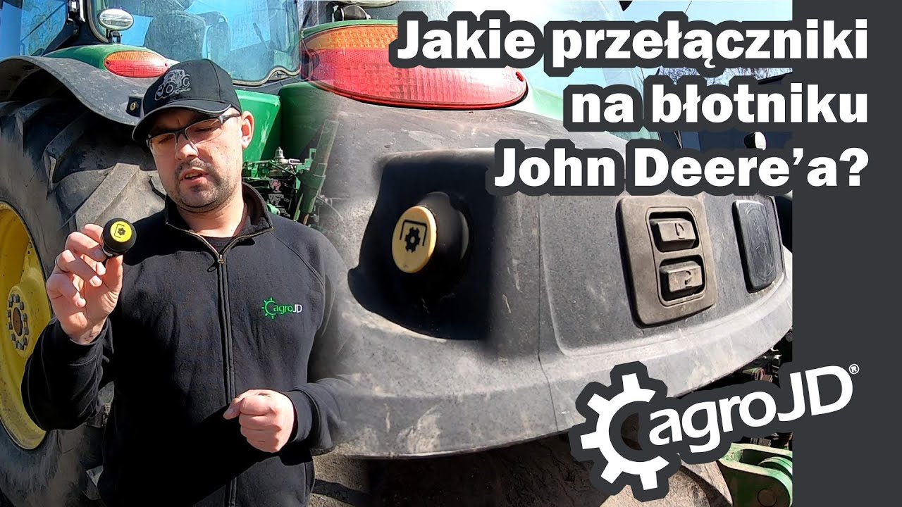 Przełączniki EHR i wałka WOM w John Deere. 🚜 Omówienie najważniejszych elementów. 😎