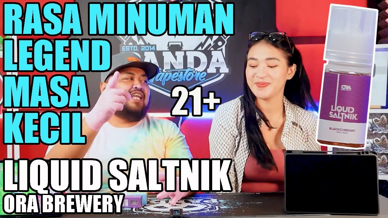 RASA JUS LEGEND NIH | LIQUID SALTNIK by ORA BREWERY