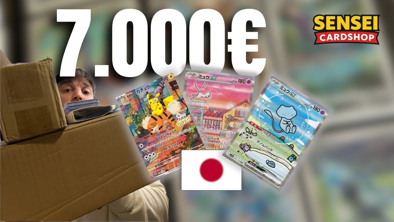 LOTTO POKEMON DA 7.000€  PER GENNAIO