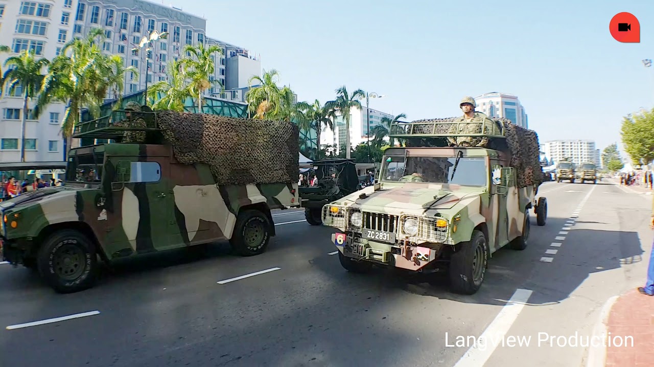 Raptai Penuh - Perbarisan Hari Kebangsaan ke-61, Peringkat Negeri Sabah.