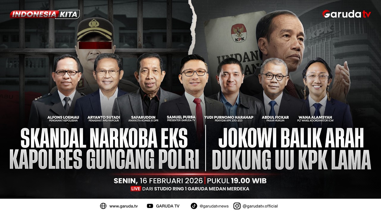 Jokowi Balik Arah Dukung UU KPK Lama I INDONESIA KITA