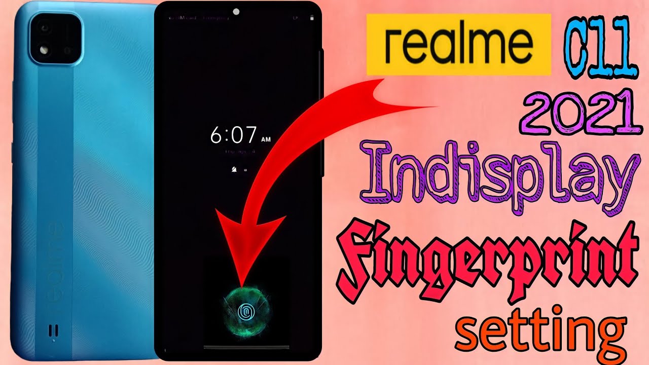 Realme C11 2021 Indisplay fingerprint settings|||| part 2 ||By HM Technical