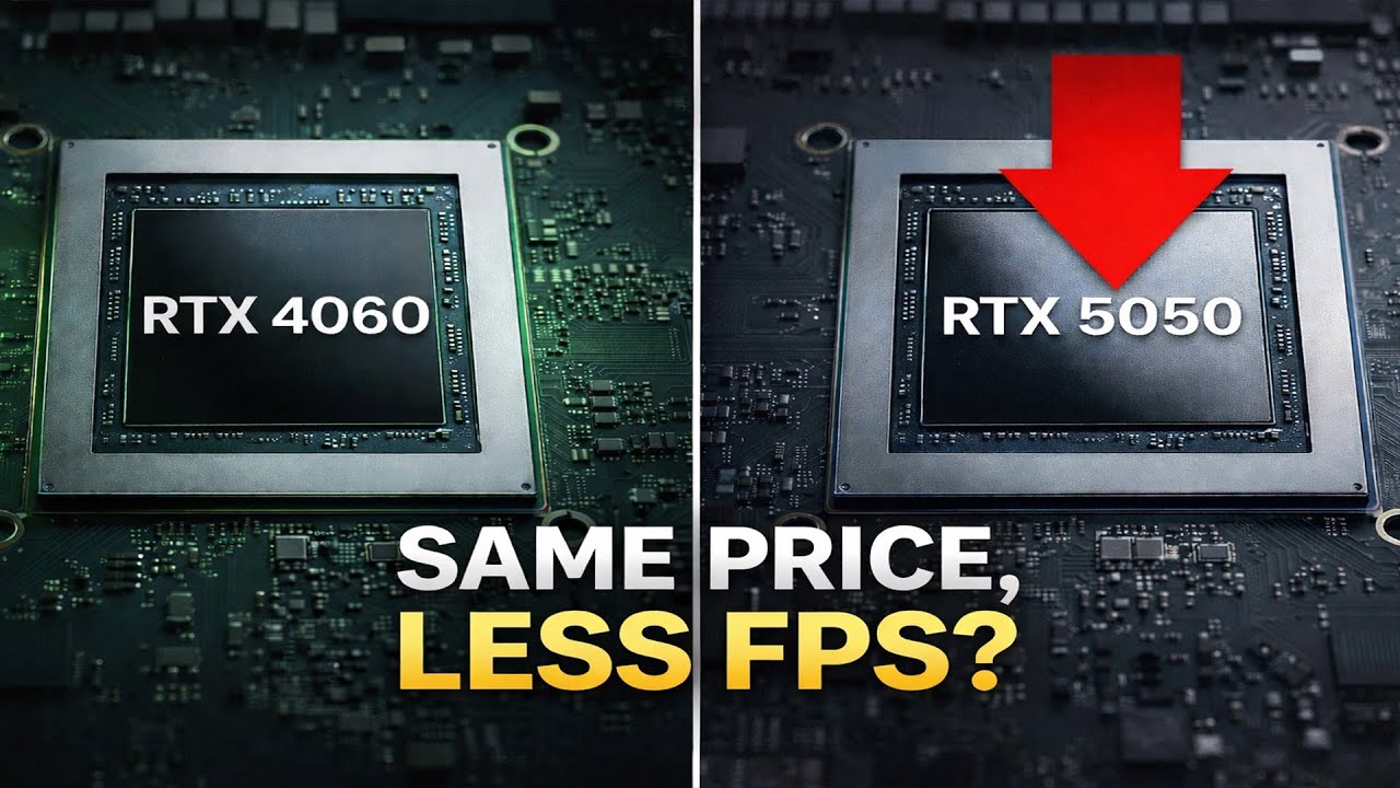 RTX 4060 против RTX 5050: почему 