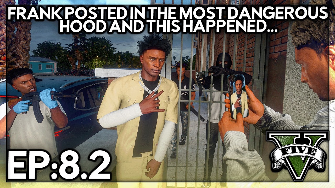 Episode 8.2: Frank Posted In The Most Dangerous Hood And This Happened... | GTA RP | Iconic RP