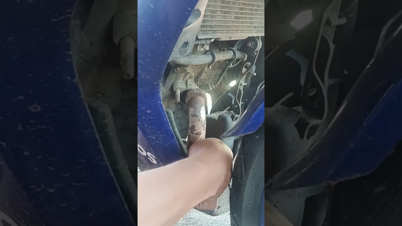 repair exhaust pipe ng sniper 150