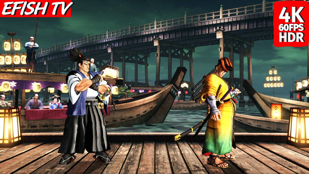 Sensei is back! Yagyu Jubei vs Tokugawa Yoshitora (Hardest AI) - Samurai Shodown | 4K 60FPS