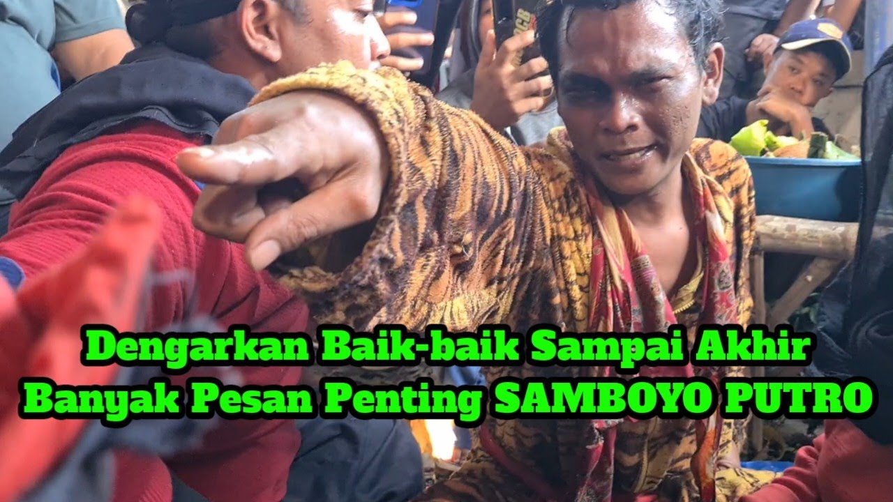 Ada Apa ini MBAH BLENGUR Ngamuk Sampai Semua Menangis SAMBOYO PUTRO Live Ndjaruman NGANJUK
