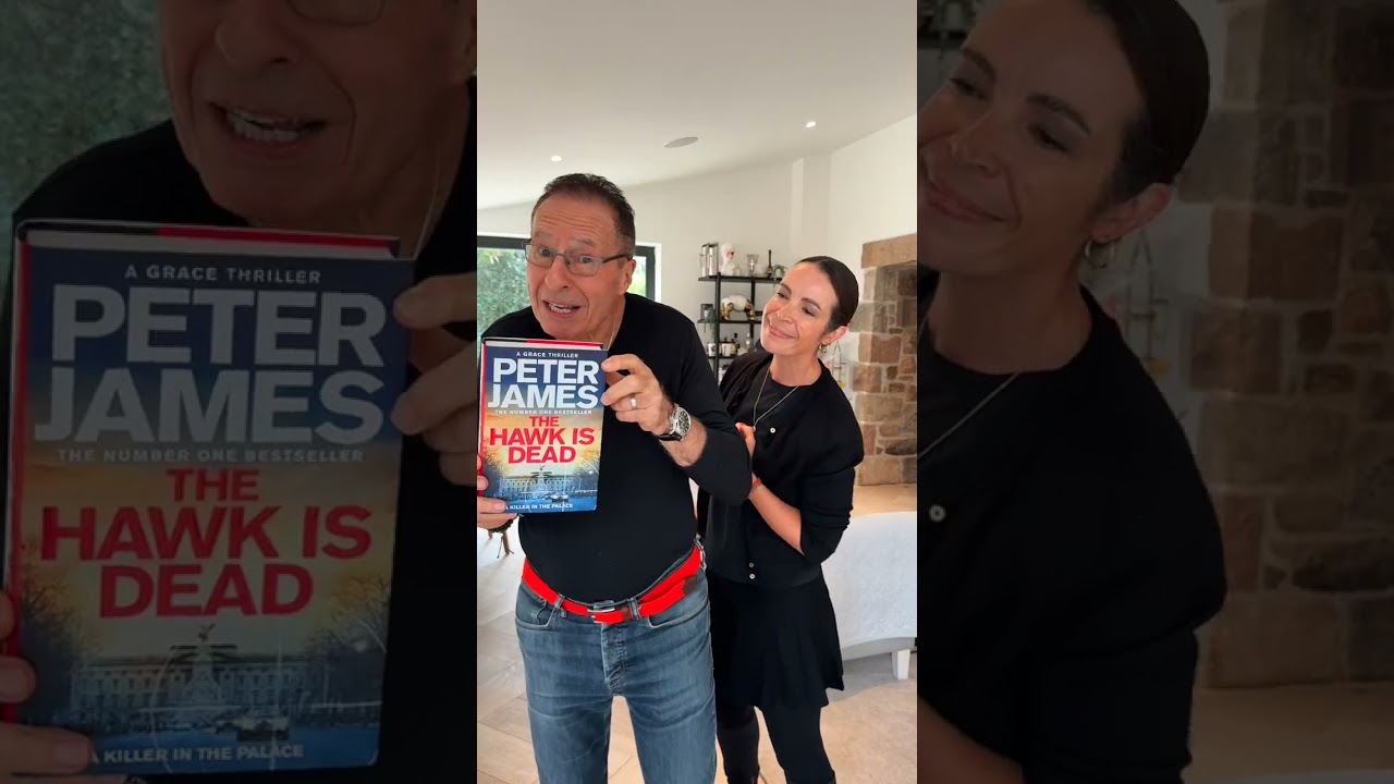 Only 8 Days Until The Hawk Is Dead | Peter James&rsquo; Most Explosive Roy Grace Yet!