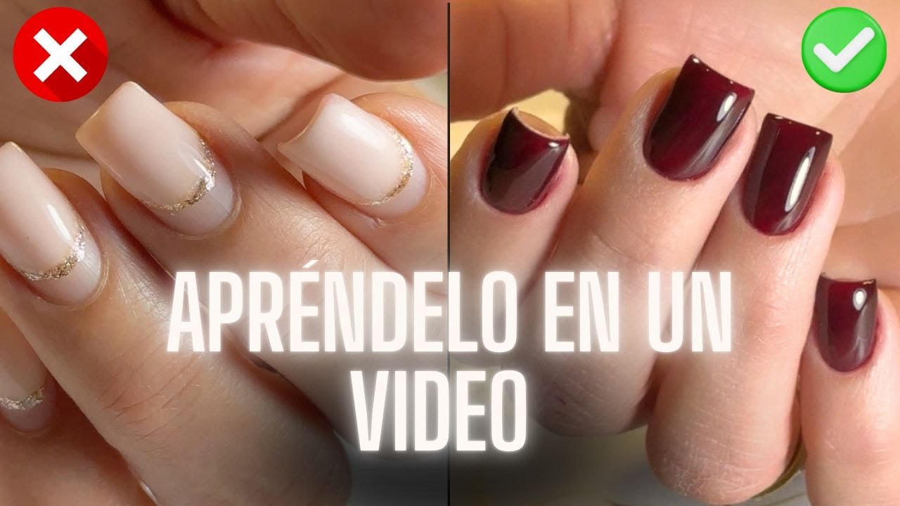 Aprende manicura rusa en un video