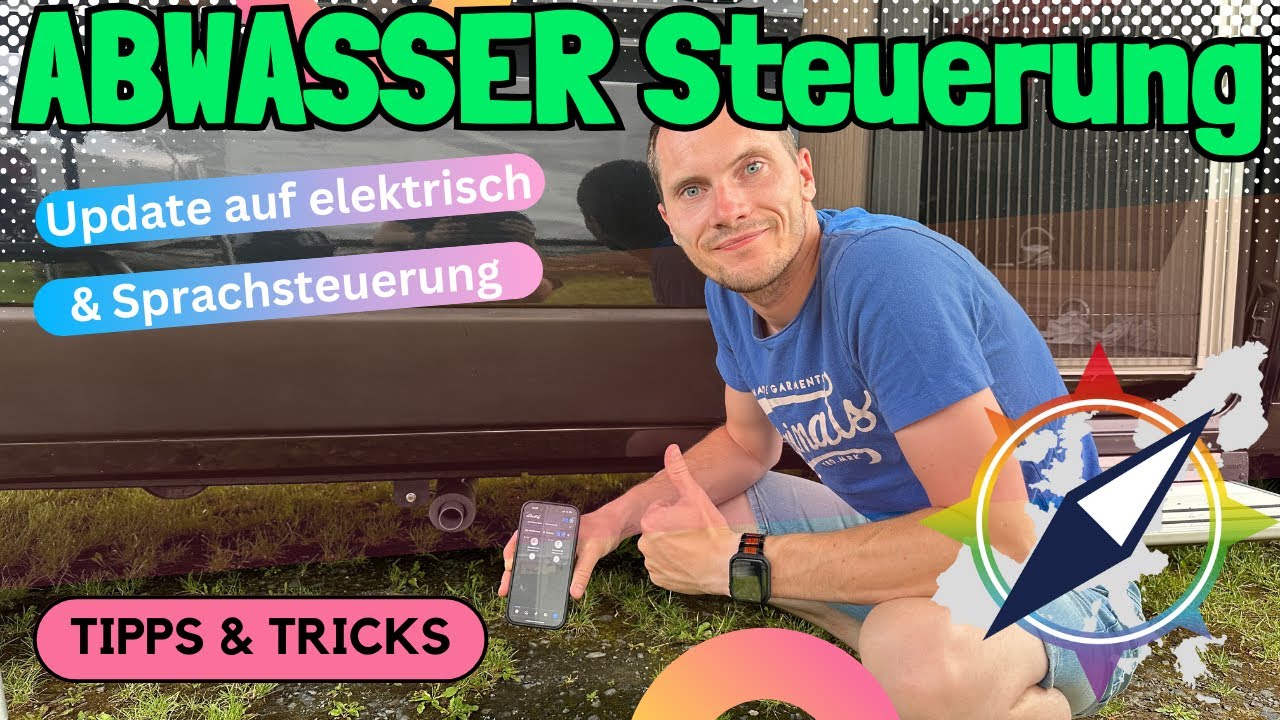 Abwassertank elektrifiziert und SMART gemacht - Malibu Van / Kastenwagen - Tipps & Tricks