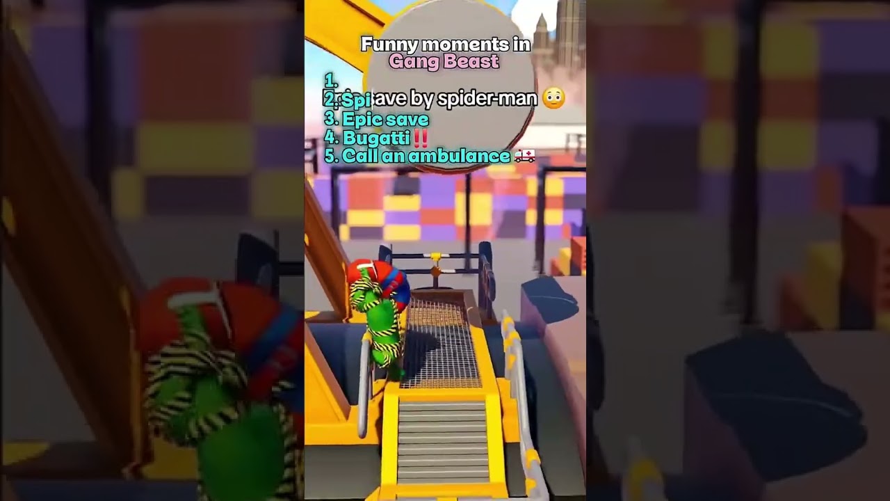 @Dosnpcs Gang Beasts Смешные моменты #gangbeasts #юмор #игры #смешно #короткометражки